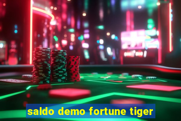 saldo demo fortune tiger